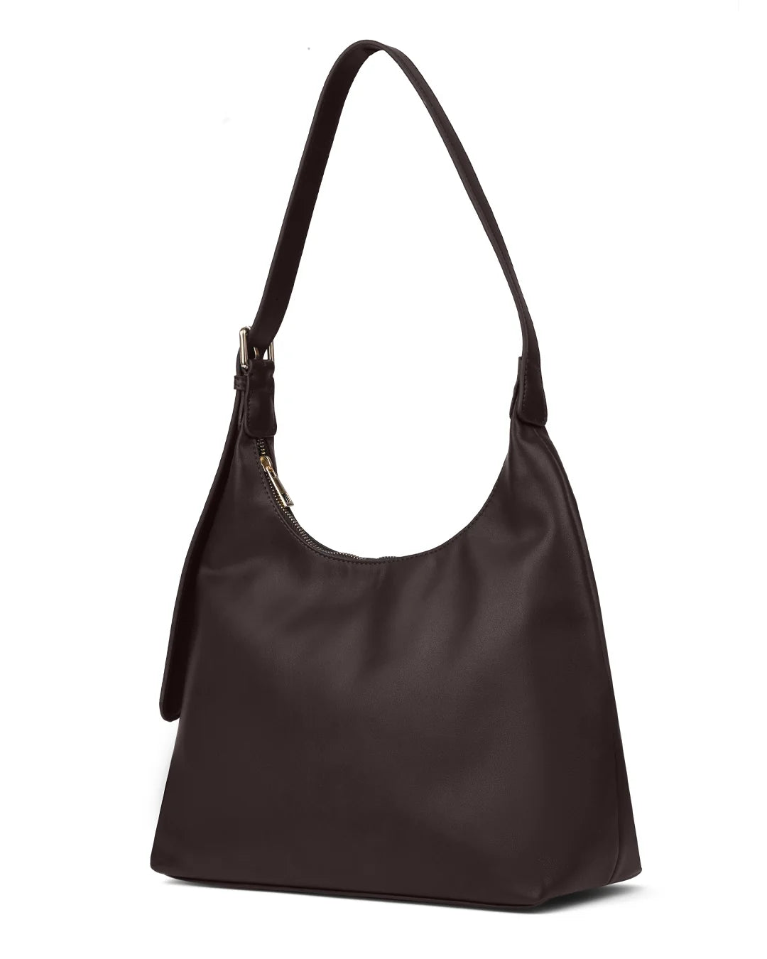 StyleShoot's Classic Slouch Tote Bag in Cocoa Brown