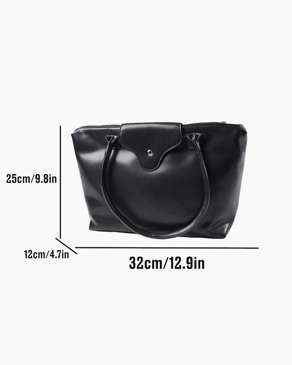 StyleShoot's Smart Casual Tote Bag in Black