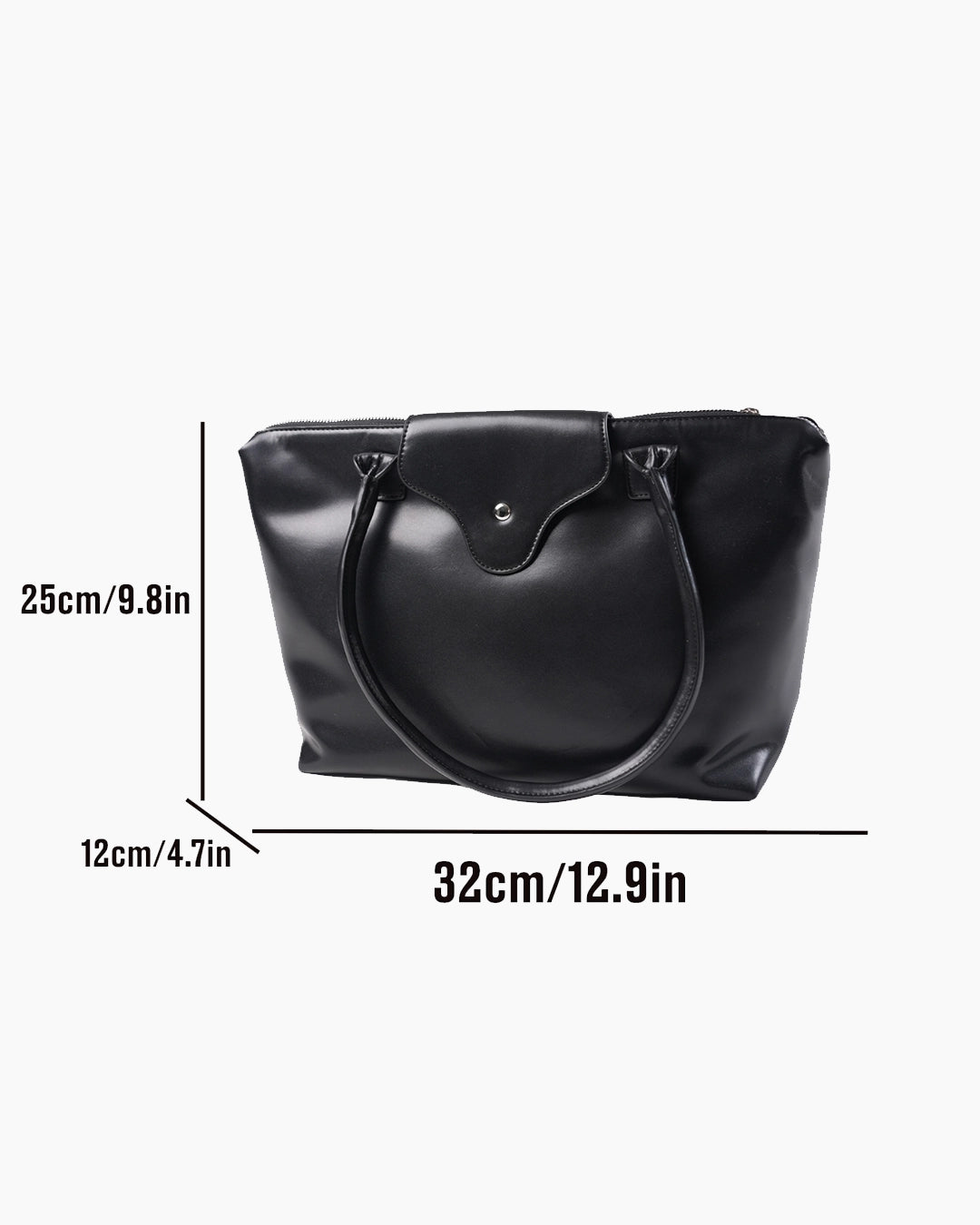 StyleShoot's Smart Casual Tote Bag in Black
