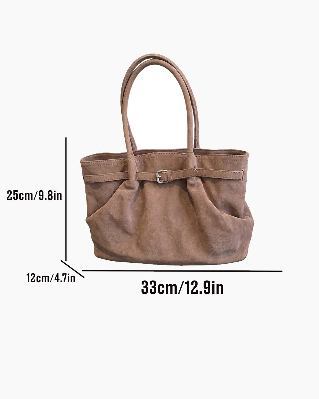 StyleShoot's Elevated Everyday Carryall in Mocha Brown