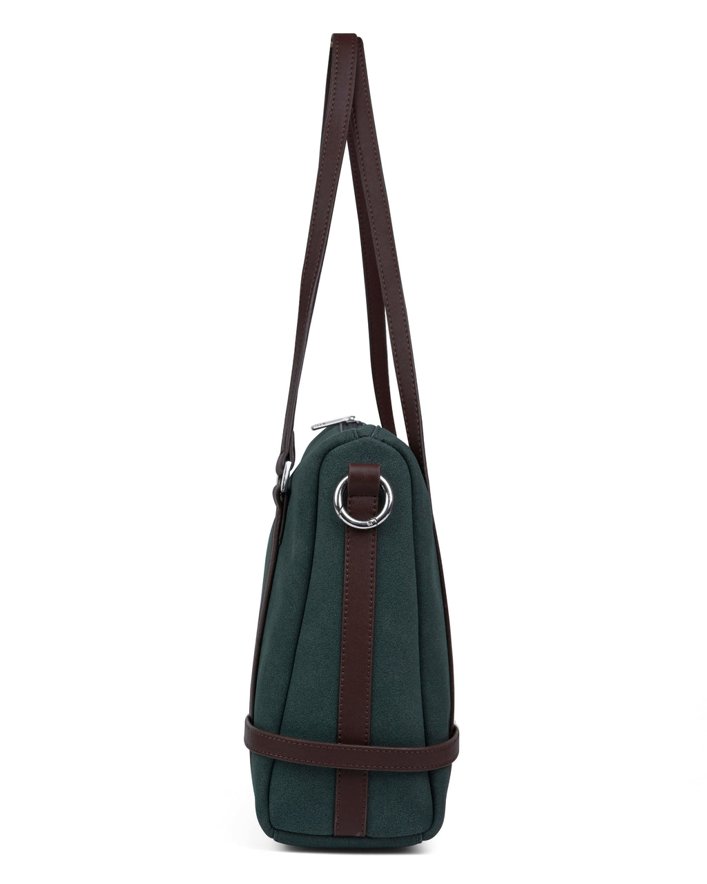 StyleShoot's Soft Structured Shoulder Bag in Olive Green