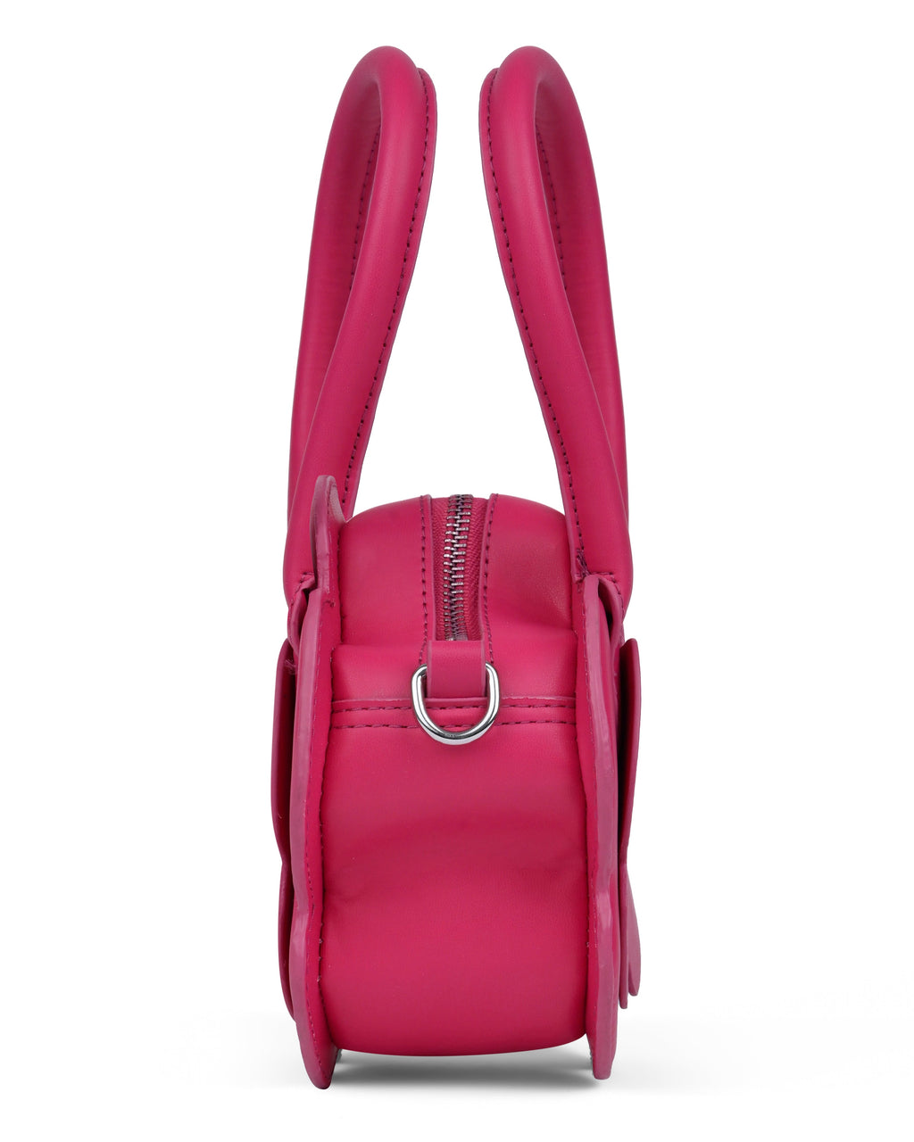 StyleShoot's Floral Shape Mini Crossbody Sling Bag in Hot Pink