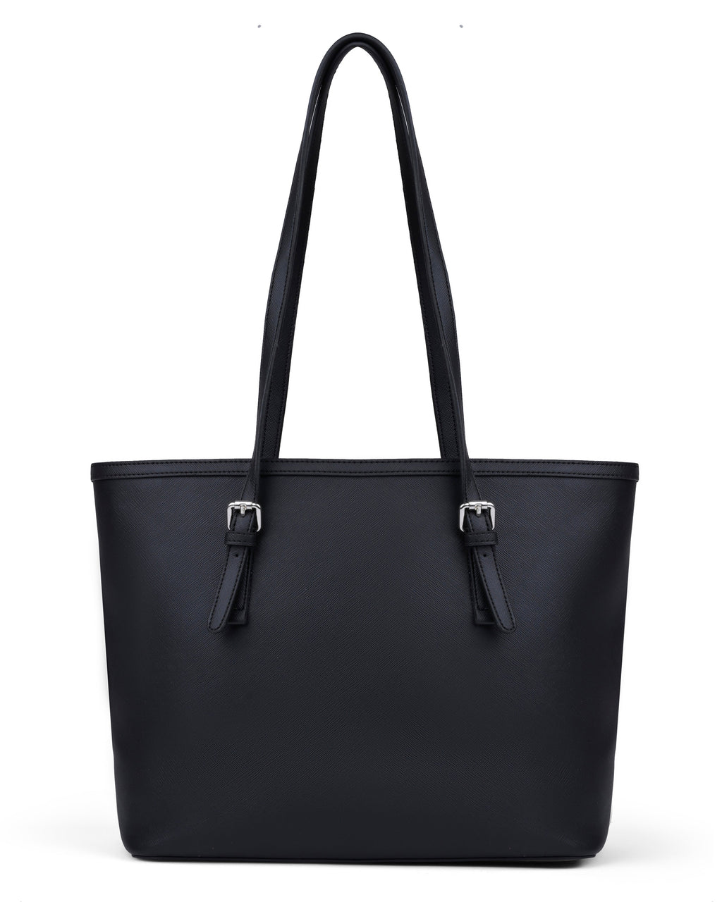 StyleShoot's Office Style Tote Bag in Soft Black