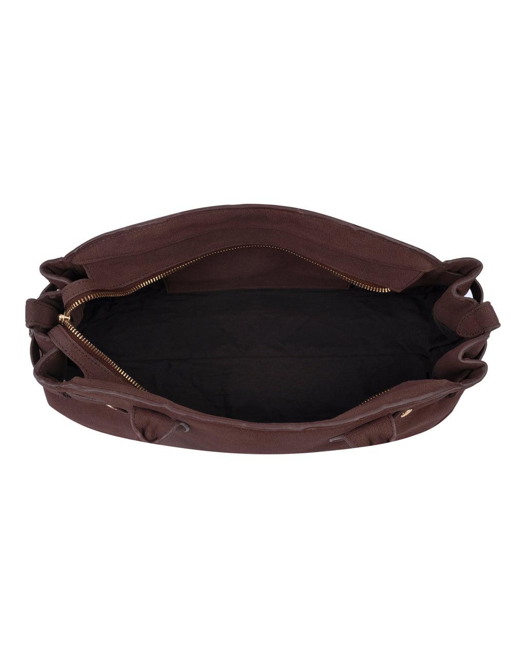 StyleShoot's Classic City Shoulder Bag in Chocolate Brown