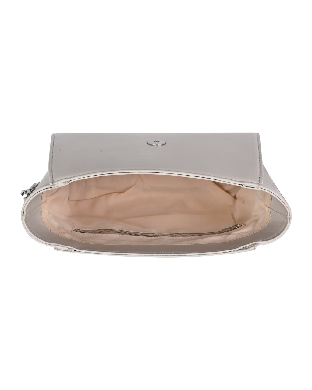 StyleShoot's Vintage Style Top Handle Crossbody Sling Bag in Cream